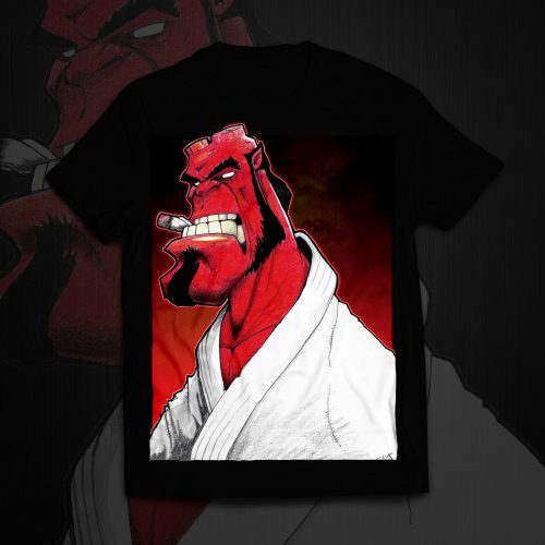 Hellboy Mascot Design